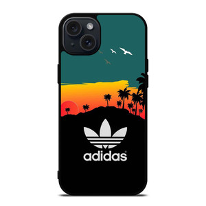 ADIDAS LOGO PALM iPhone 15 Plus Case Cover