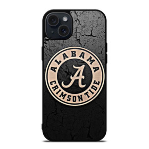 ALABAMA CRIMSON TIDE LOGO EMBLEM iPhone 15 Plus Case Cover
