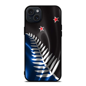 ALL BLACKS NEW ZEALAND FLAG iPhone 15 Plus Case Cover