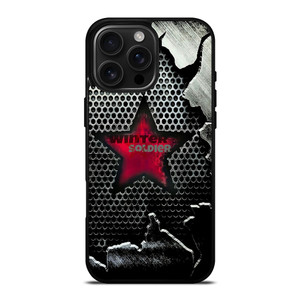 WINTER SOLDIER METAL LOGO AVENGERS iPhone 16 Pro Max Case Cover WINTER SOLDIER METAL LOGO AVENGERS iPhone 16 Pro Max Case Cover