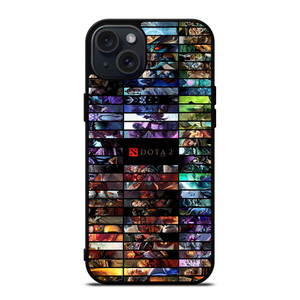 ALL HEROES DOTA 2 iPhone 15 Plus Case Cover ALL HEROES DOTA 2 iPhone 15 Plus Case Cover