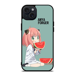ANYA FORGER SPY X FAMILY MANGA WATERMELON iPhone 15 Plus Case Cover