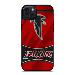 ATLANTA FALCONS NFL FLAG iPhone 15 Plus Case Cover