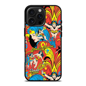 WONDER WOMAN COLLAGE 2 iPhone 16 Pro Max Case Cover WONDER WOMAN COLLAGE 2 iPhone 16 Pro Max Case Cover