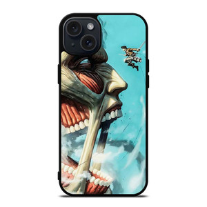 ATTACK ON TITAN COLOSSAL HEAD iPhone 15 Plus Case Cover