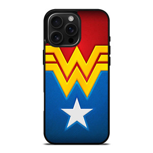 WONDER WOMAN LOGO iPhone 16 Pro Max Case Cover WONDER WOMAN LOGO iPhone 16 Pro Max Case Cover