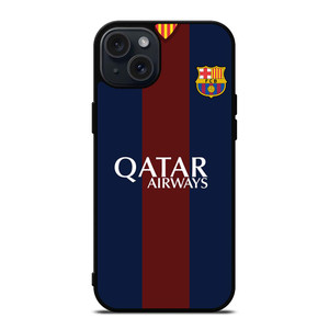 BARCELONA FC JERSEY LOGO iPhone 15 Plus Case Cover