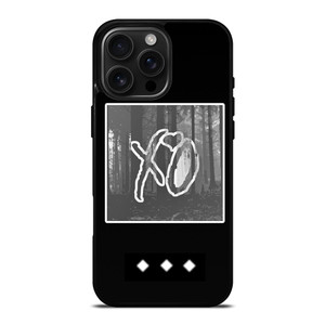 XO LOGO THE WEEKND iPhone 16 Pro Max Case Cover XO LOGO THE WEEKND iPhone 16 Pro Max Case Cover