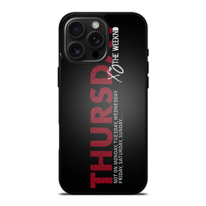 XO THE WEEKND iPhone 16 Pro Max Case Cover XO THE WEEKND iPhone 16 Pro Max Case Cover