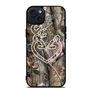 CAMO BROWNING LOVE iPhone 15 Plus Case Cover