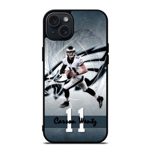 CARSON WENTZ 11 PHILADELPHIA EAGLES iPhone 15 Plus Case Cover CARSON WENTZ 11 PHILADELPHIA EAGLES iPhone 15 Plus Case Cover