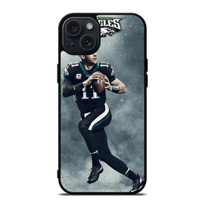 CARSON WENTZ PHILADELPHIA EAGLES iPhone 15 Plus Case Cover CARSON WENTZ PHILADELPHIA EAGLES iPhone 15 Plus Case Cover