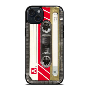 CASSETE TAPE RETRO iPhone 15 Plus Case Cover CASSETE TAPE RETRO iPhone 15 Plus Case Cover
