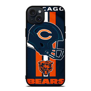 CHICAGO BEARS FLAG LOGO iPhone 15 Plus Case Cover