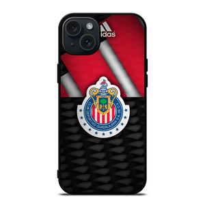 CHIVAS DE GUADALAJARA ADI iPhone 15 Plus Case Cover CHIVAS DE GUADALAJARA ADI iPhone 15 Plus Case Cover