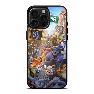 ZOOTOPIA CHARACTERS Disney iPhone 16 Pro Max Case Cover ZOOTOPIA CHARACTERS Disney iPhone 16 Pro Max Case Cover