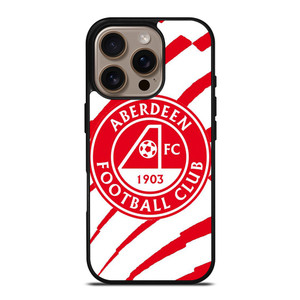 ABERDEEN FC SCOTLAND FOOTBALL CLUB LOGO iPhone 16 Pro Case Cover