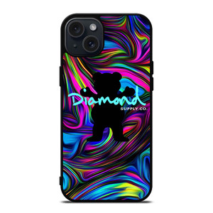 DIAMOND SUPPLY BEAR iPhone 15 Plus Case Cover