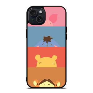 DISNEY WINNIE THE POOH AND FRIENDS iPhone 15 Plus Case Cover DISNEY WINNIE THE POOH AND FRIENDS iPhone 15 Plus Case Cover