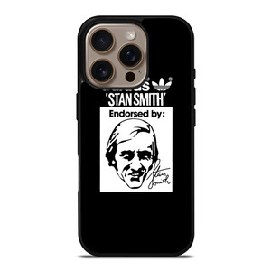ADIDAS X STAN SMITH BLACK iPhone 16 Pro Case Cover ADIDAS X STAN SMITH BLACK iPhone 16 Pro Case Cover