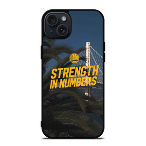 GOLDEN STATE WARRIORS STRENGTH IN NUMBERS iPhone 15 Plus Case Cover