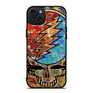 GRATEFUL DEAD ART LOGO 2 iPhone 15 Plus Case Cover