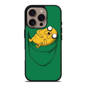 ADVENTURE TIME JAKE POCKET iPhone 16 Pro Case Cover ADVENTURE TIME JAKE POCKET iPhone 16 Pro Case Cover