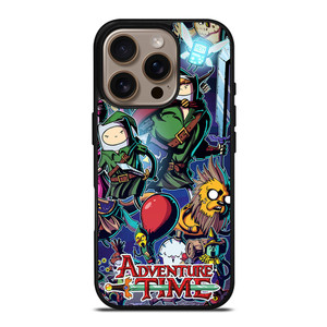 ADVENTURE TIME LEGEND OF ZELDA iPhone 16 Pro Case Cover