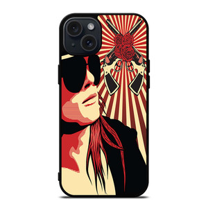 GUNS N ROSES AXL iPhone 15 Plus Case Cover