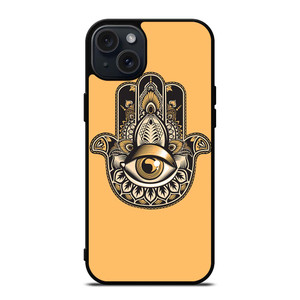 HAMSA EVIL EYE HAND OF FATIMA iPhone 15 Plus Case Cover
