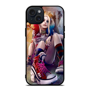 HARLEY QUINN DC iPhone 15 Plus Case Cover HARLEY QUINN DC iPhone 15 Plus Case Cover
