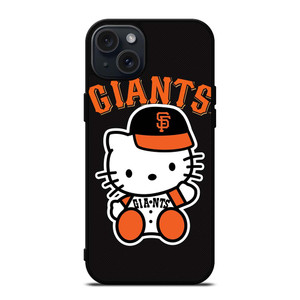 HELLO KITTY SAN FRANCISCO GIANTS iPhone 15 Plus Case Cover