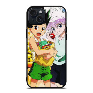 HUNTER X HUNTER GON AND KILLUA ANIME iPhone 15 Plus Case Cover HUNTER X HUNTER GON AND KILLUA ANIME iPhone 15 Plus Case Cover