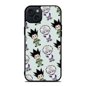 HUNTER X HUNTER GON AND KILLUA KAWAII iPhone 15 Plus Case Cover HUNTER X HUNTER GON AND KILLUA KAWAII iPhone 15 Plus Case Cover