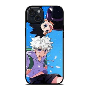HUNTER X HUNTER KILLUA AND GON iPhone 15 Plus Case Cover HUNTER X HUNTER KILLUA AND GON iPhone 15 Plus Case Cover