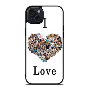 I LOVE LUKE BRYAN COLLAGE iPhone 15 Plus Case Cover