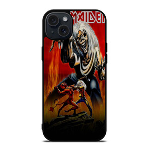 IRON MAIDEN DEMON METAL iPhone 15 Plus Case Cover IRON MAIDEN DEMON METAL iPhone 15 Plus Case Cover
