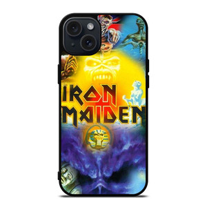 IRON MAIDEN HEAVY METAL BAND iPhone 15 Plus Case Cover