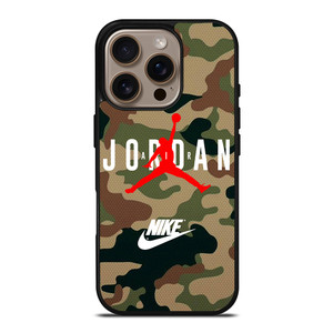 AIR JORDAN NIKE LOGO CAMO iPhone 16 Pro Case Cover
