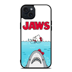 JAWS HELLO KITTY iPhone 15 Plus Case Cover JAWS HELLO KITTY iPhone 15 Plus Case Cover