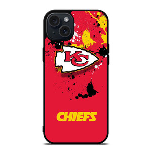 KANSAS CITY CHIEFS ART iPhone 15 Plus Case Cover