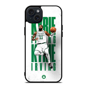 KYRIE IRVING BOSTON CELTICS iPhone 15 Plus Case Cover KYRIE IRVING BOSTON CELTICS iPhone 15 Plus Case Cover