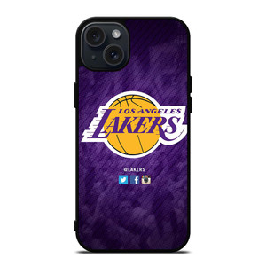 LA LAKERS LOGO iPhone 15 Plus Case Cover LA LAKERS LOGO iPhone 15 Plus Case Cover
