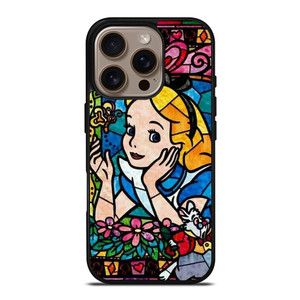 ALICE IN WONDERLAND GLASS DISNEY iPhone 16 Pro Case Cover ALICE IN WONDERLAND GLASS DISNEY iPhone 16 Pro Case Cover
