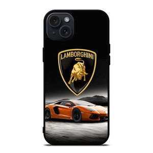 LAMBORGHINI CAR LOGO iPhone 15 Plus Case Cover