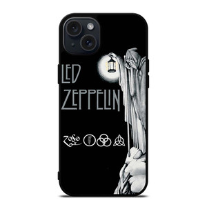 LED ZEPPELIN DARKNESS iPhone 15 Plus Case Cover LED ZEPPELIN DARKNESS iPhone 15 Plus Case Cover