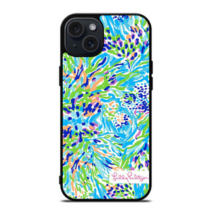 LILLY PULITZER SEA SOIREE iPhone 15 Plus Case Cover LILLY PULITZER SEA SOIREE iPhone 15 Plus Case Cover