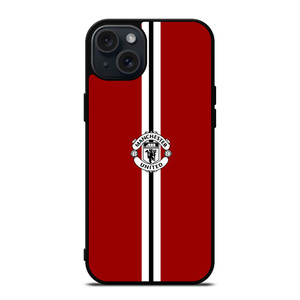 MANCHESTER UNITED RED iPhone 15 Plus Case Cover MANCHESTER UNITED RED iPhone 15 Plus Case Cover