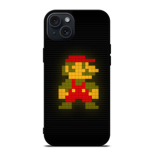 MARIO BROS 8 BIT iPhone 15 Plus Case Cover