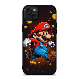 MARIO BROSS GAME CARTOON iPhone 15 Plus Case Cover